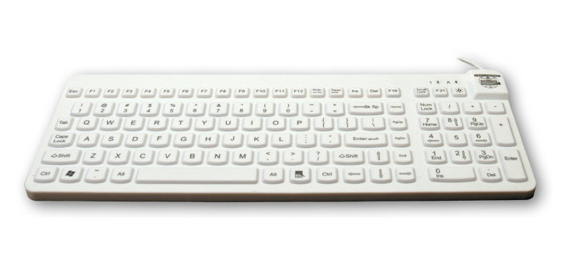 Really Cool Low Profile toetsenbord, grijs, USB